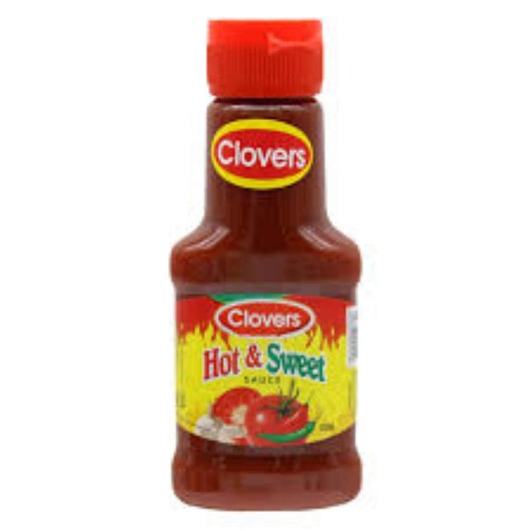 CLOVERS HOT & SWEET SAUCE 250G